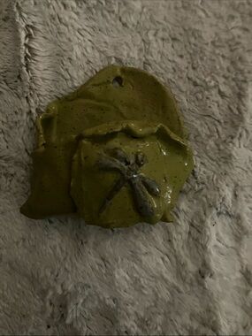 Olive Green Reptile Hideaway Ornament for Terrariums